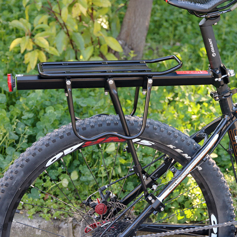 Bicycle aluminum rear shelf