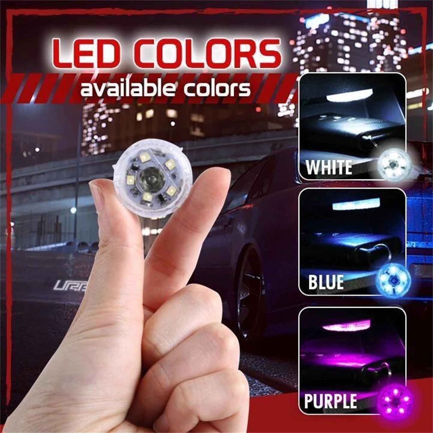 Car Interior Lighting Touch Atmosphere Light