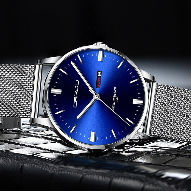 Men's watch business casual quartz watch