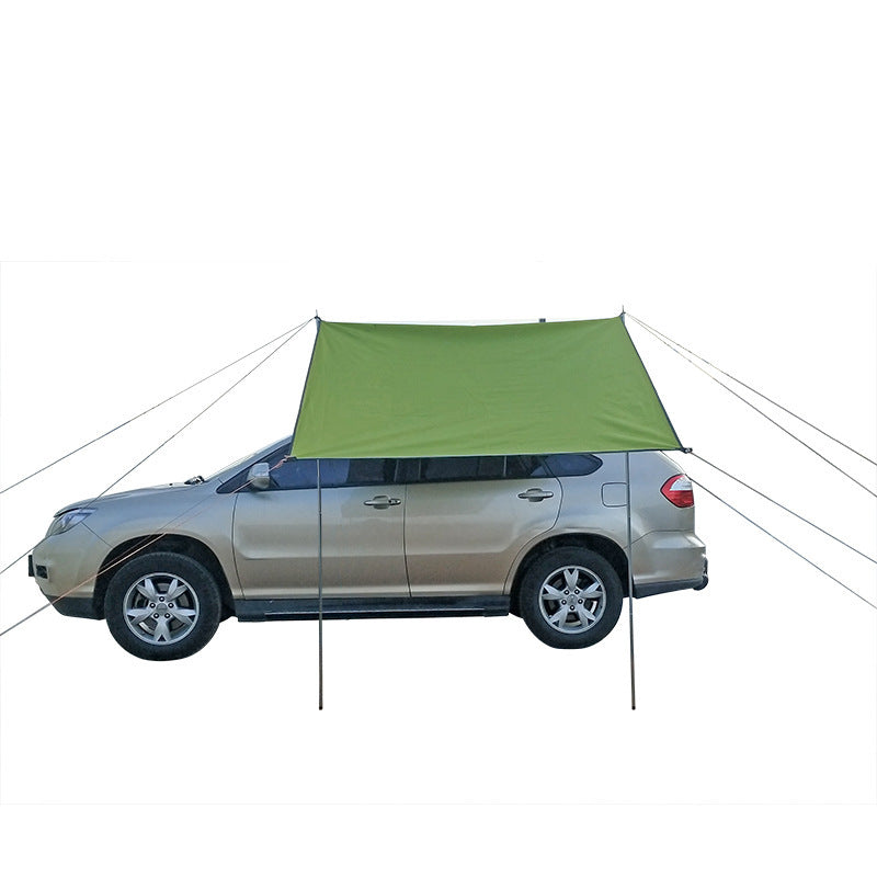 Car side awning