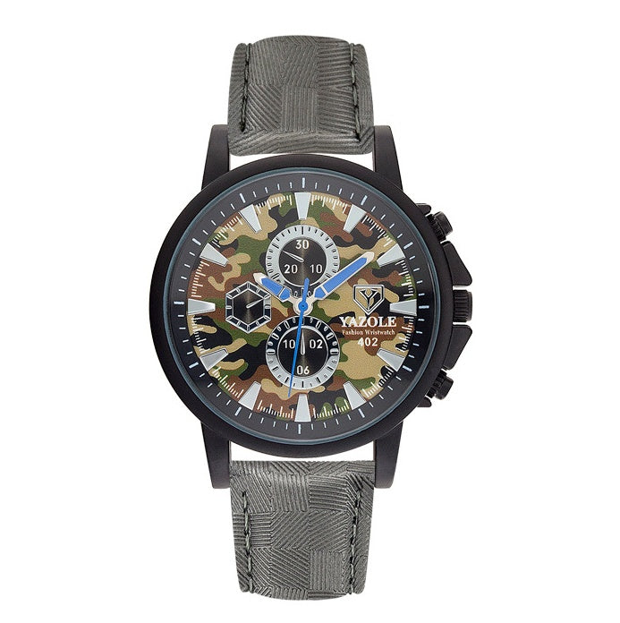 Belt watch camouflage military watch