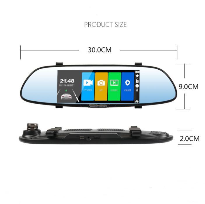 V37 7 inch screen driving recorder