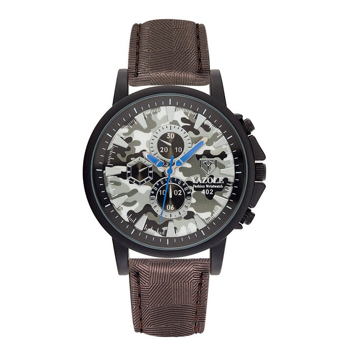 Belt watch camouflage military watch