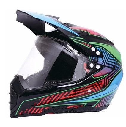 Off-road helmet motorcycle racing helmet road off-road dual-use helmet men and women four seasons pull helmet full face helmet