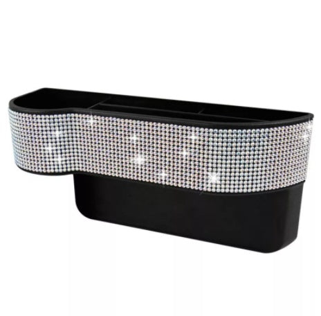 Car Accessories Diamond-studded Seat Storage Box