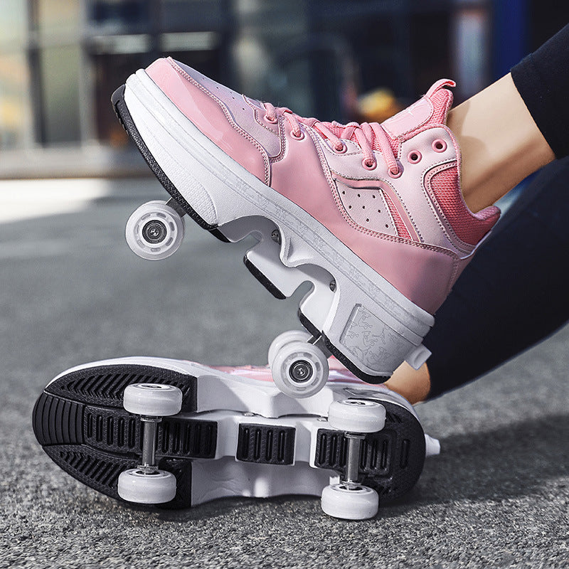 Women's Fashionable Minimalist Retractable Roller Skates