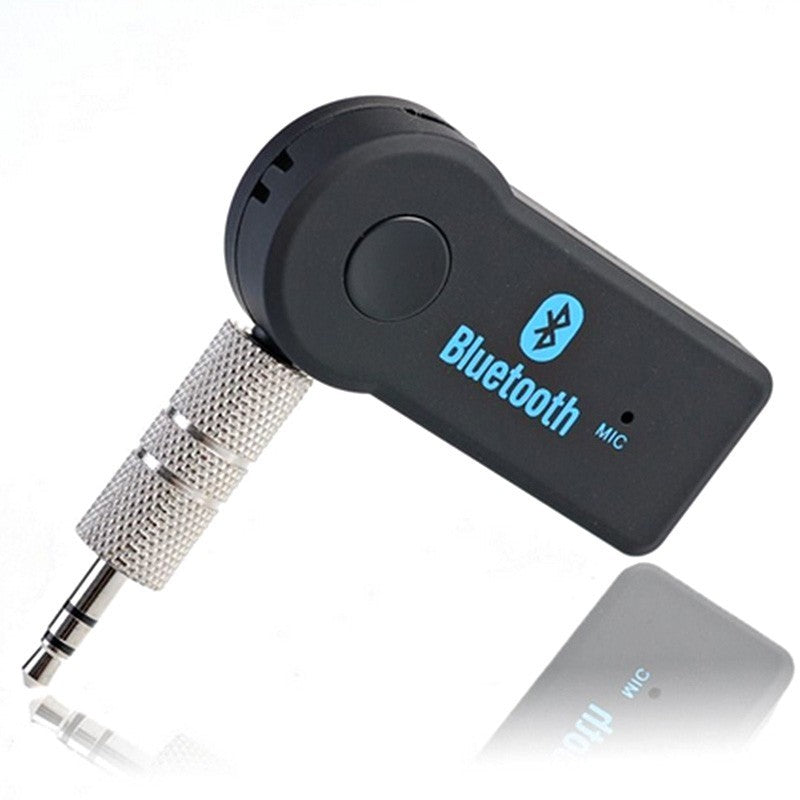 Handfree Car Bluetooth Music Receiver Universal 3.5mm Streaming A2DP Wireless Auto AUX Audio Adapter With Mic For Phone MP3