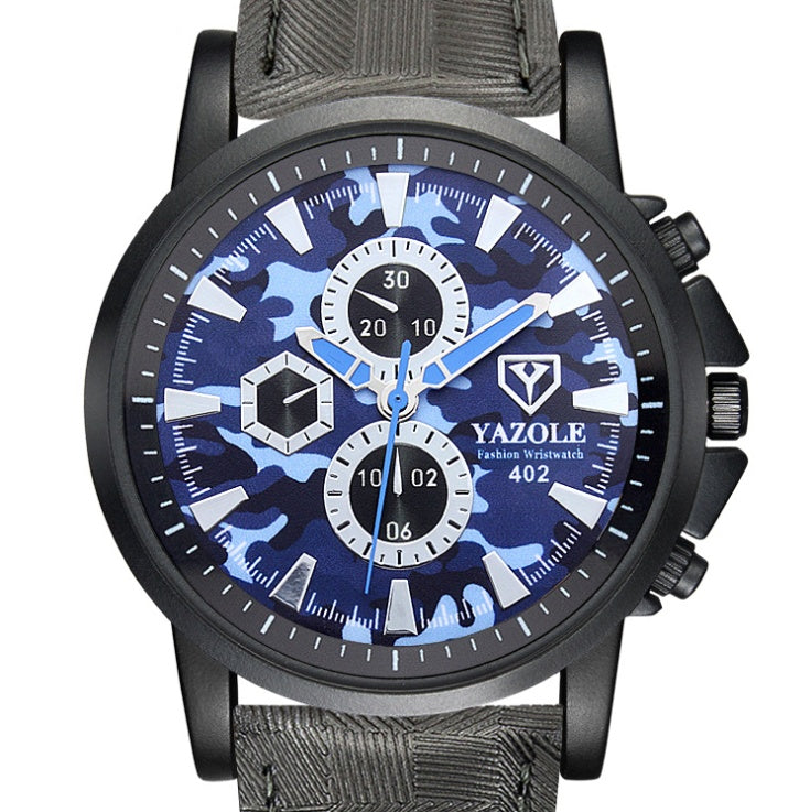 Belt watch camouflage military watch