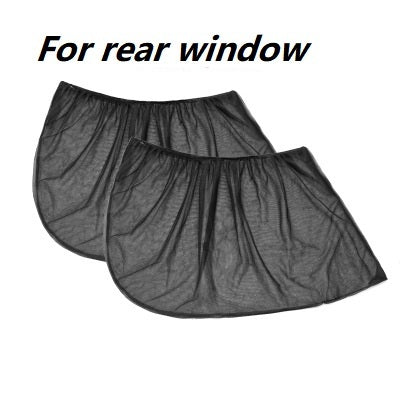 Car Front&Rear Side Curtain Sun Visor Shade Mesh Cover Insulation Anti-mosquito Fabric Shield UV Protector Car Accessories Car Side Window Sunshades Window Screen Door Covers UV Protector