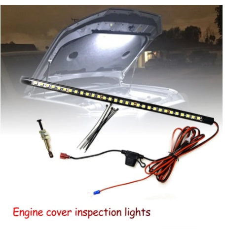 LED Car Hood Light Bar Automatic