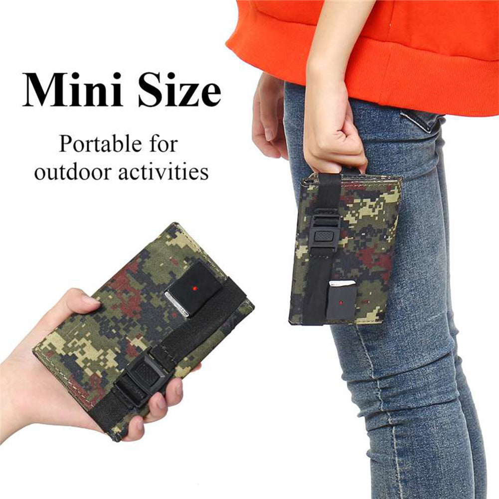 Outdoor Mobile Phone Solar Panel Charging Bag Small Size Portable Solar Panel Folding Bag