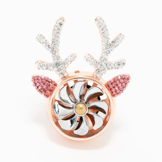 Car Aromatherapy, Diamond-encrusted Antlers, Car Ornaments, Perfume Fans, Car Accessories