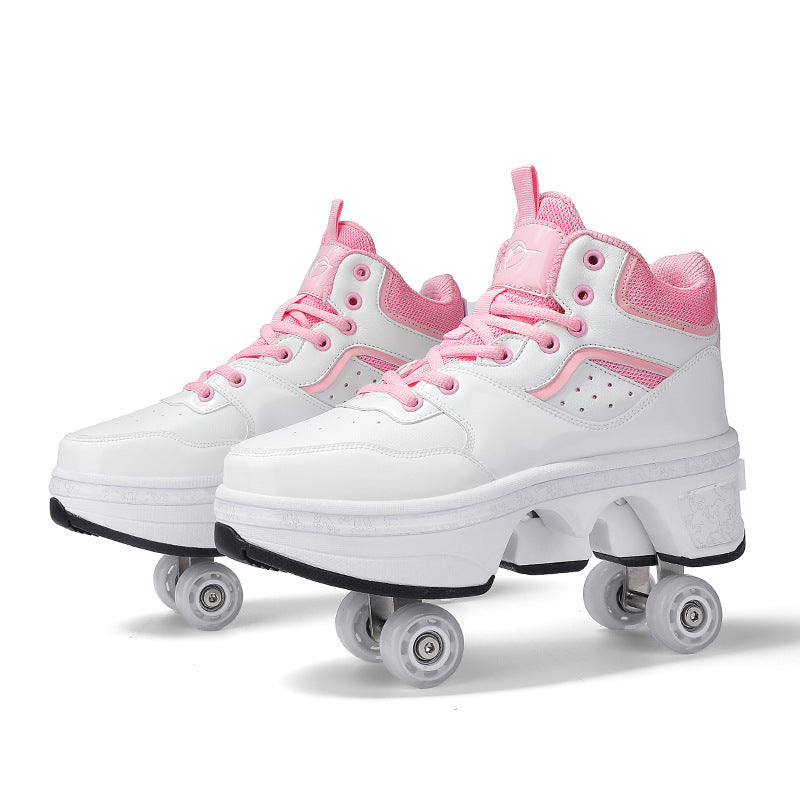 Women's Fashionable Minimalist Retractable Roller Skates