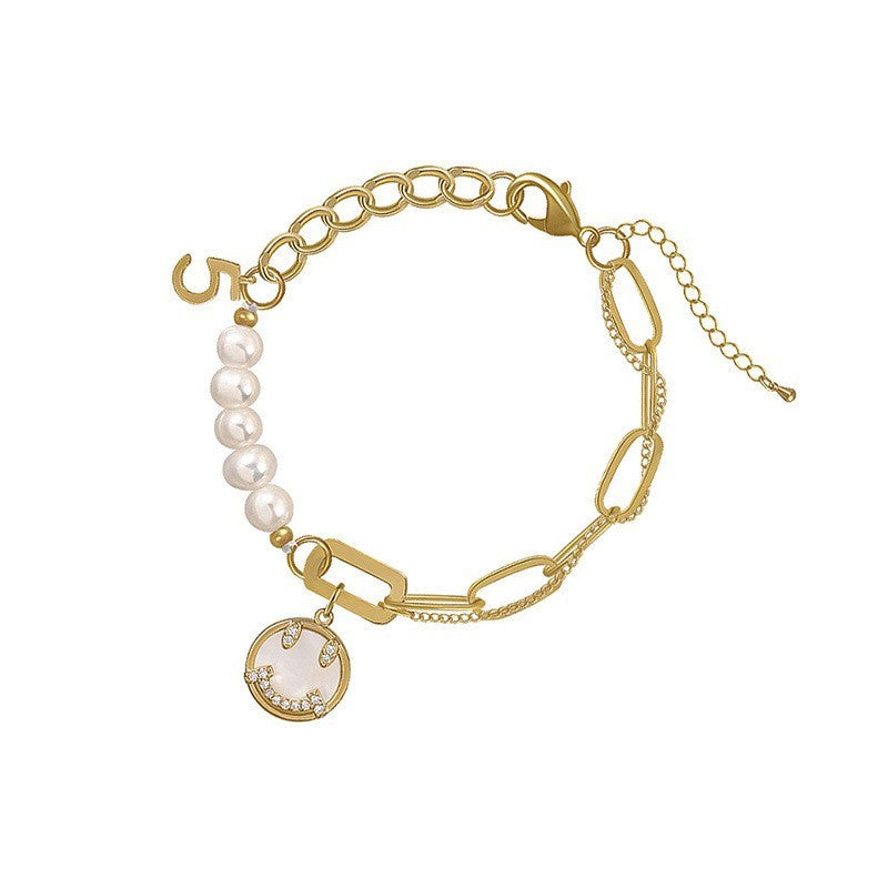 Women's Minimalist Freshwater Pearl Bracelet