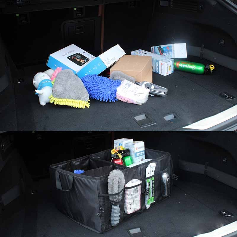 Folding Storage Box For Large Bags For Cars