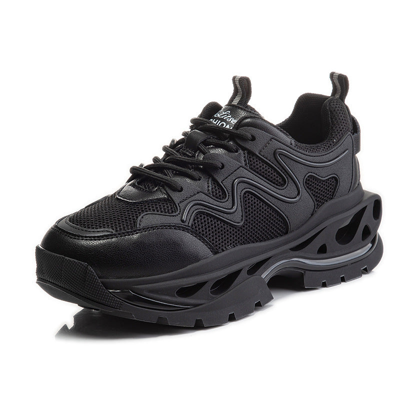 Casual Shallow Mouth Low-top Increased Running Shoes